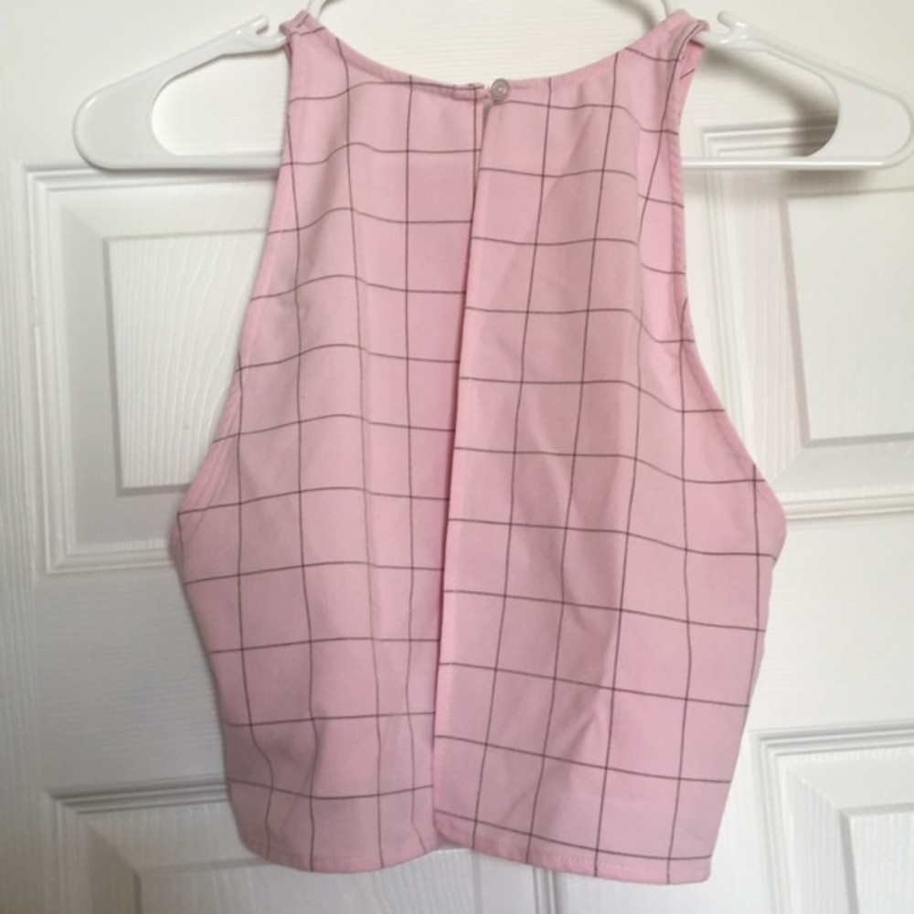 NWOT american apparel grid top - Picture 3 of 4